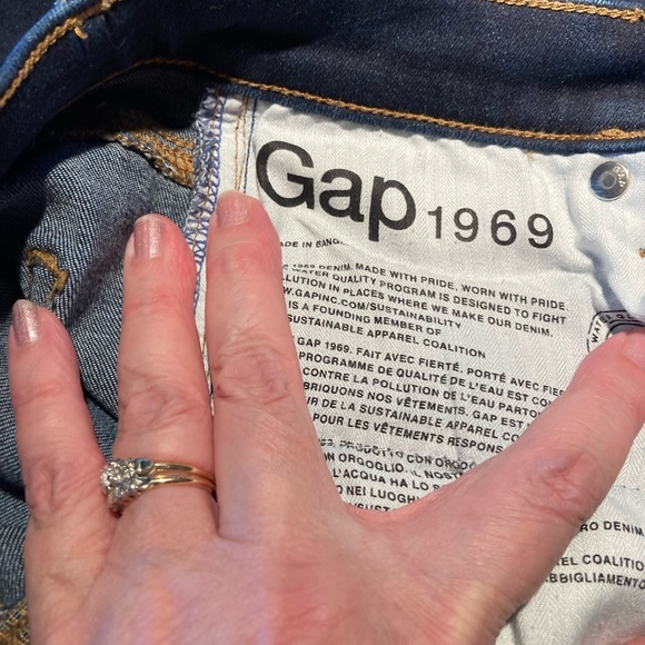Gap 1969 27R True Skinny Super High Rise Ladies Jeans Size 27.  New! No tags! - Picture 6 of 9